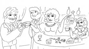 Ulysses animation 3, Salon