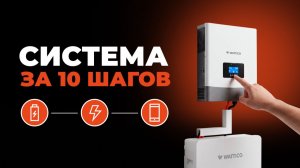 Полная настройка гибридного инвертора WATTICO с нуля до запуска