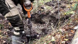 Поиски на местах боев / Блиндаж с крышей и минное поле / Разведка места