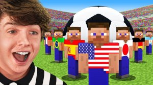 30 стран соревнуются в майнкрафт - футболе за $10,000. Karl Minecraft HDR