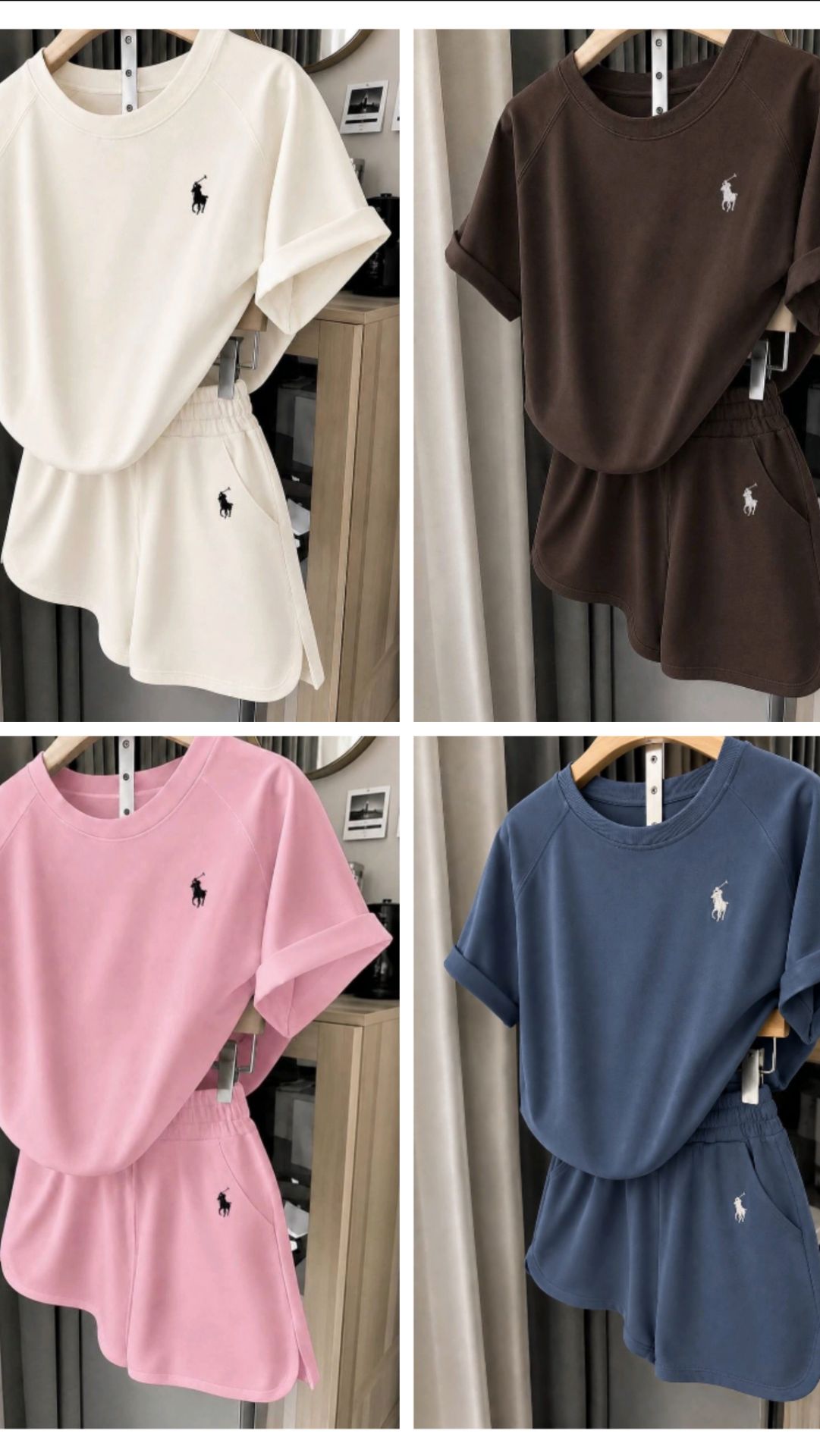 Стильная женская двойка на лето Polo Premium