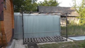 Это свершилось, дровник готов. Делаю фундамент под баню. Деревенские будни.