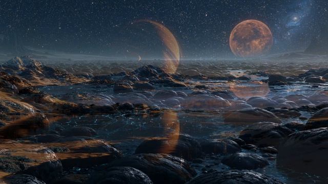 Passage Through the Sky Kingdom - Atmospheric Space Music & Cosmic Palace Visuals