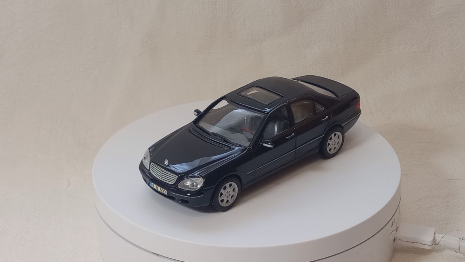 Обзор Mercedes-Benz W220 Maisto 1 43