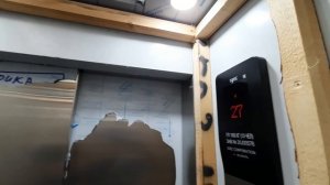 Самый высокий дом в Кудрово! Лифты SJEC CORPORATION 2021 года выпуска.