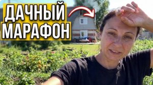 ДАЧНЫЙ ВЛОГ: Установили НОВЫЙ БАССЕЙН 💦 Первая топка БАНИ и море работы!