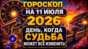 Гороскоп на 11 июля 2026 🔮 День, когда судьба может всё изменить!