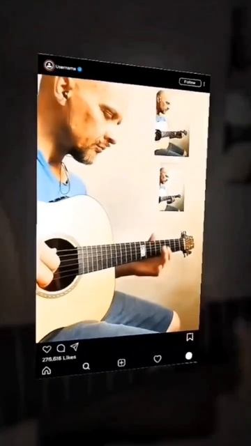 Фрагмент пьесы для гитары - Guitar piece fragment смотреть онлайн