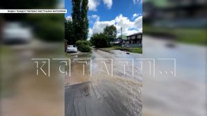 Бурные реки халатности затопили частный сектор Сормовского района