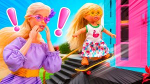 Штеффи упала со скейтборда! Доктор объясняет, почему важна защитная экипировка 🛹🩹 | Для детей