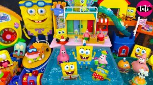 Играем в игрушки из мультика Спанч Боб и Микки Маус. Мультфильм для детей. ASMR АСМР