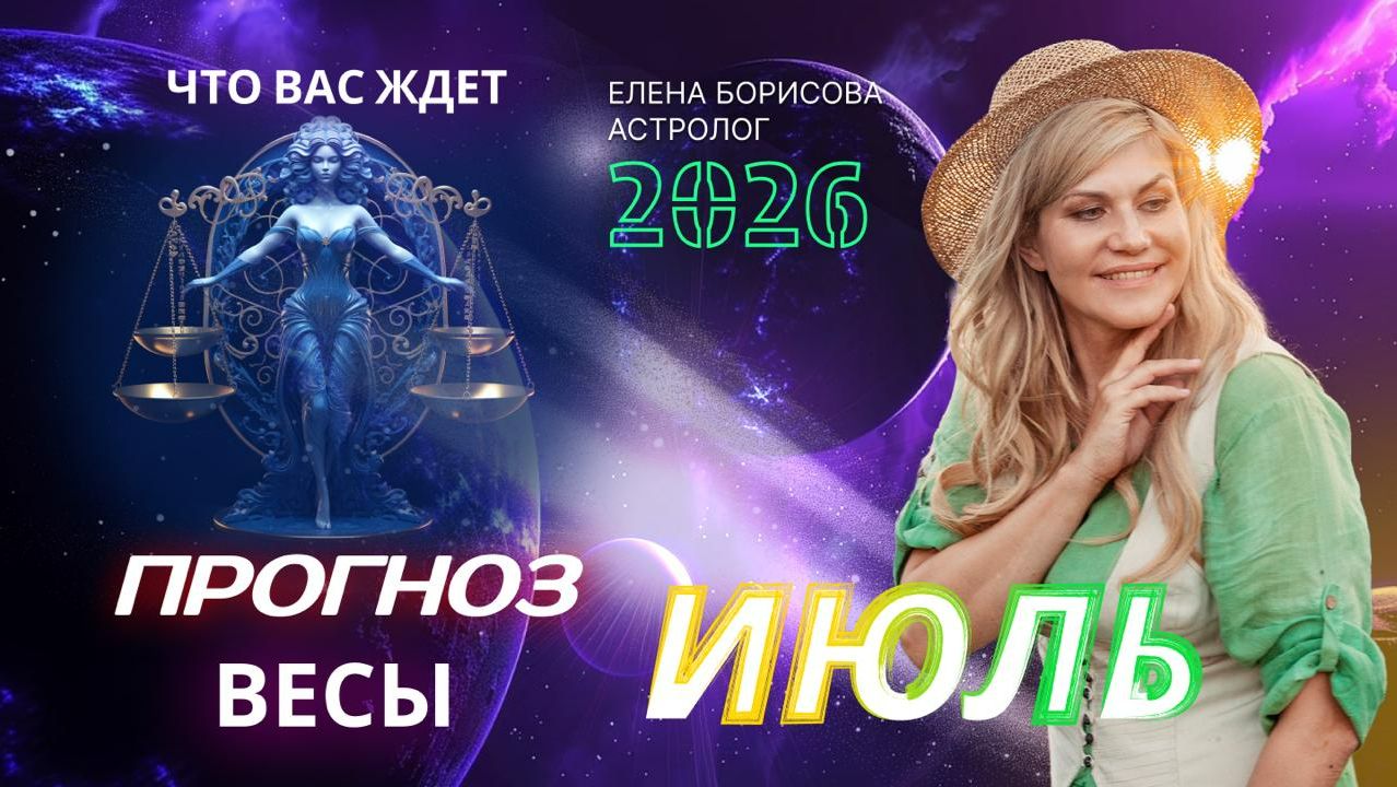 Весы Прогноз на ИЮЛЬ 2026