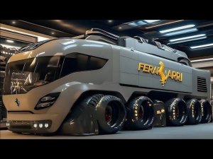 2026 Ferrari Motorhome Обзор | Дизайн, Интерьер, Роскошь и Технологии