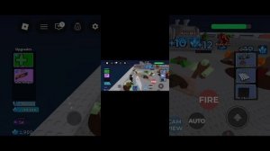 играю в зомби арену! в Роблокс