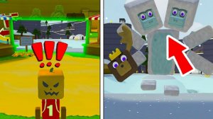 НОВЫЙ СНЕЖНЫЙ БОСС! Забавное /прохождение игры Super Bear Adventure