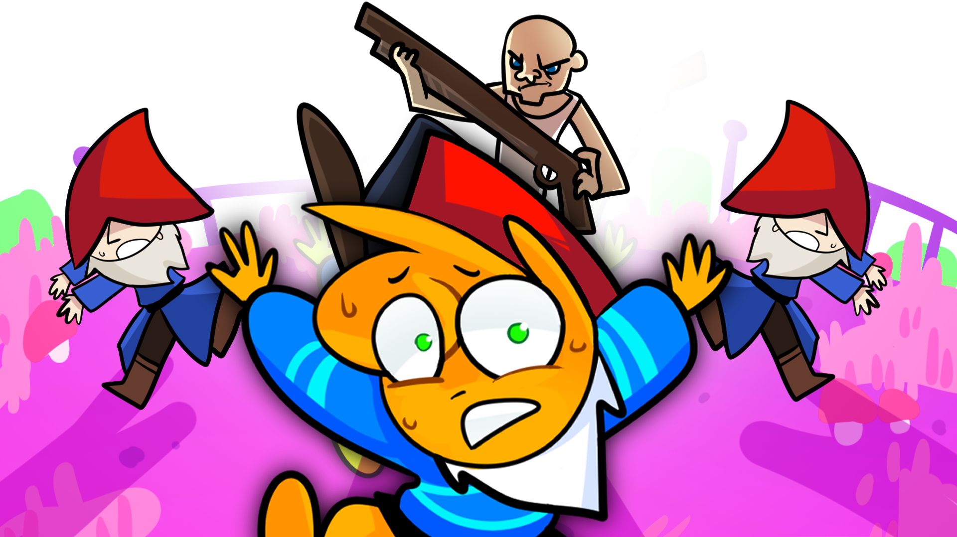 ДЕД МСТИТ ГНОМАМ ( и у него получается ) | Burglin' Gnomes смотреть онлайн