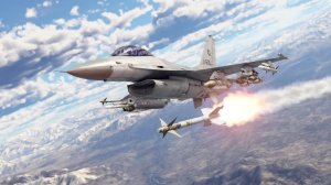 War Thunder - Качаем новинки и пробуем F-16AM