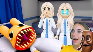 РАБОТАЕМ В БОЛЬНИЦЕ С АНОМАЛИЯМИ в ROBLOX! С АЛЁНОЙ