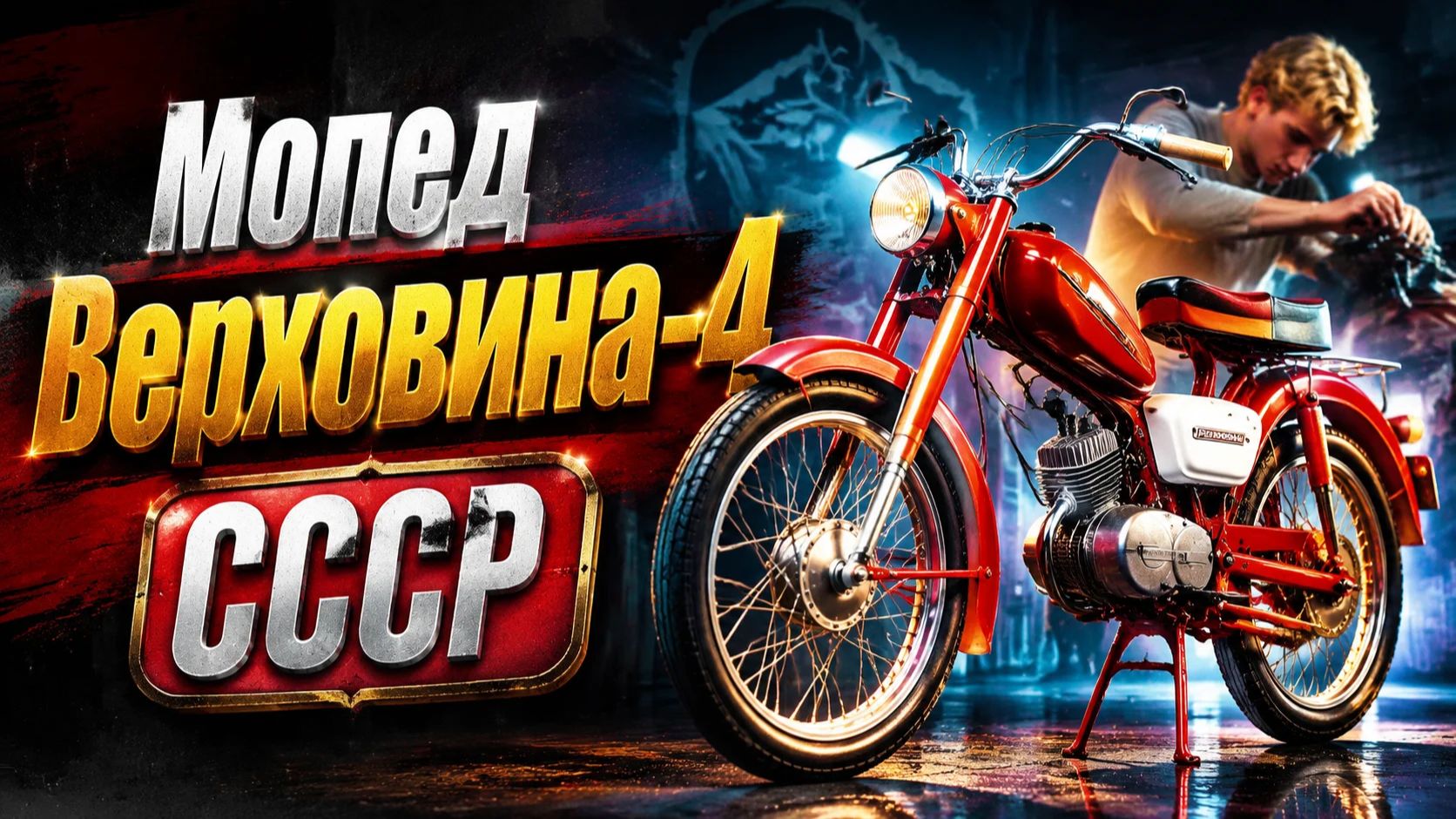 Редкие Мопеды в СССР Верховина-4 Легенда Советского кино