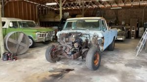 Заброшенный карбюратор спасательного НАСОСА SWAMP Dragon 1974 F250 V8 FORD Forgotten Vintage Truck