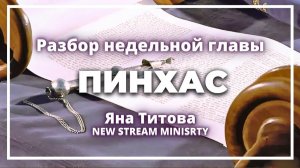 Разбор недельной главы Торы ПИНХАС Яна Титова NSM