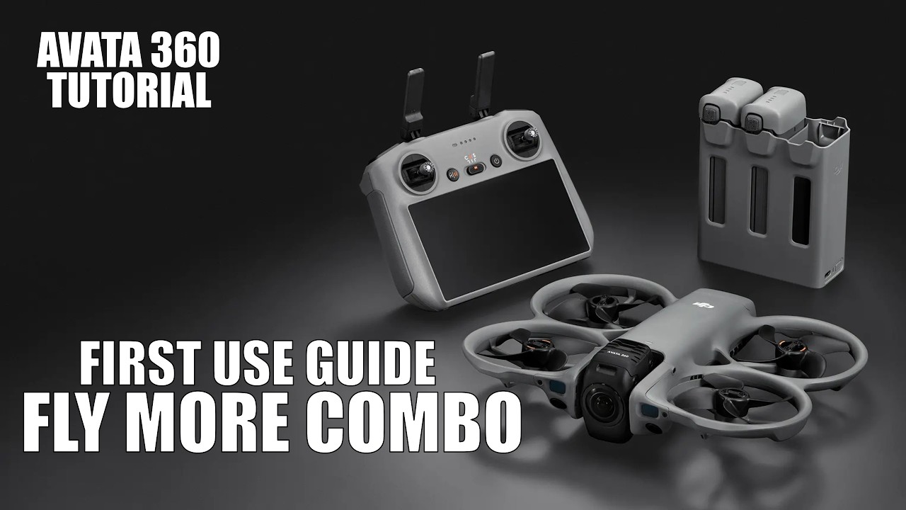 DJI Avata 360 - First Use Guide | Fly More Combo (RC2) | Setup, Activation & Flight Tutorial смотреть онлайн