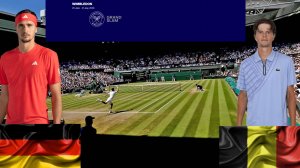 30/06⏰17:30 (2) 🇩🇪Александр Зверев - 🇧🇪Александр Блокс/🏆Grand Slam 🇬🇧Уимблдон. 1-й круг