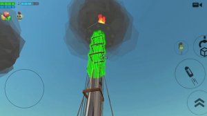 газовый факел в чикен Ган