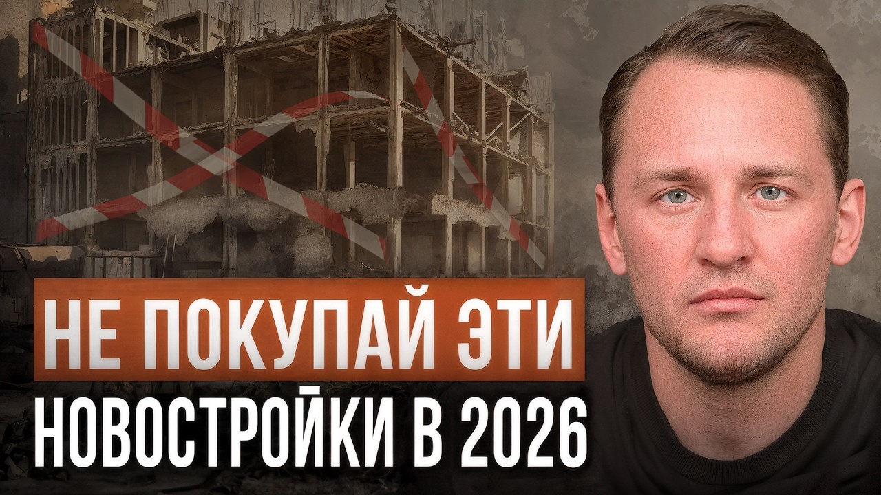 НЕ ПОКУПАЙТЕ ЭТИ ЖК МОСКВЫ | ОПАСНЫЕ НОВОСТРОЙКИ 2026 смотреть онлайн