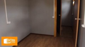 БЛОК-КОНТЕЙНЕР ИЗ СЭНДВИЧ-ПАНЕЛЕЙ СБК-07 7x2,4м // Бытовки-Быстро.рф