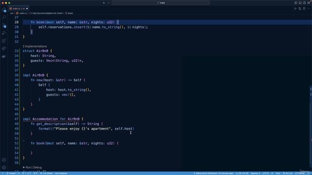253. Implementing Trait for Struct II смотреть онлайн