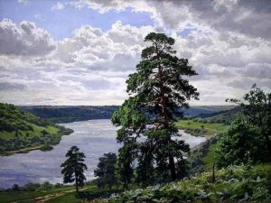 Летние пейзажи художника Андрея Герасимова (Andrey Gerasimov)