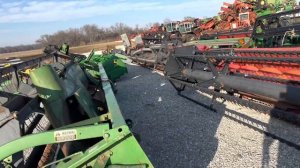Разборка комбайнов John Deere, Case, Lexion .