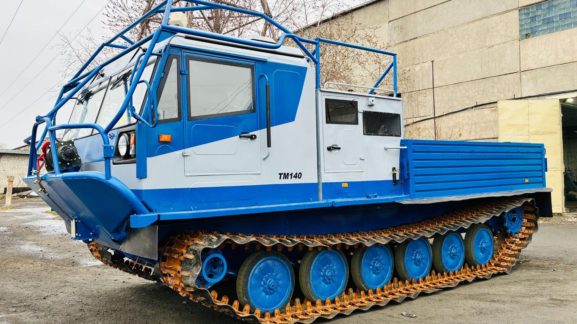 ТМ-140 — возможности и комплектация вездехода смотреть онлайн