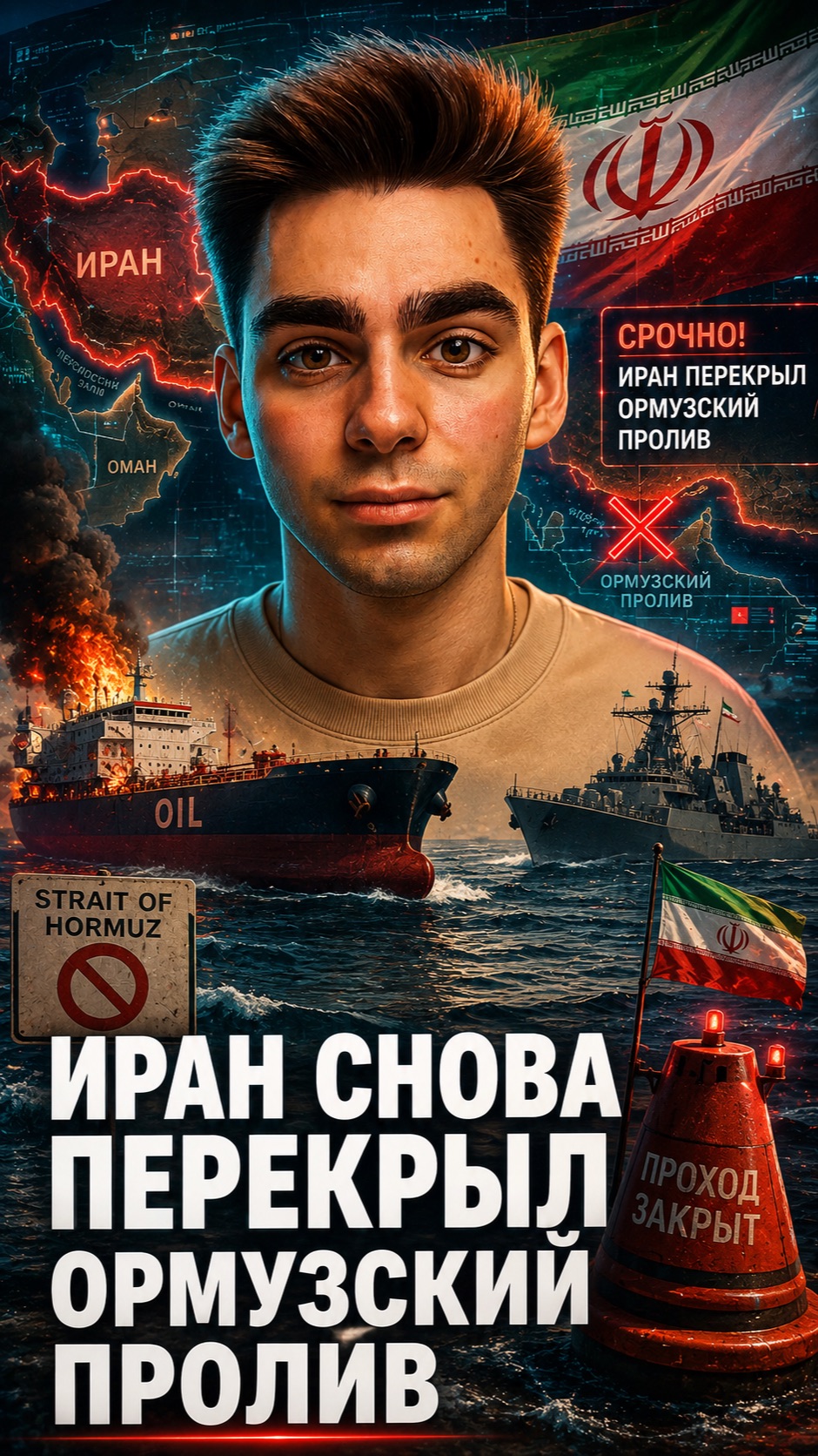 Иран снова перекрыл Ормузский пролив!