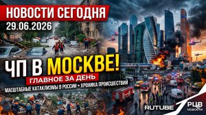 НОВОСТИ СЕГОДНЯ 29.06.2026 | ЧП в Москве, разрушительные катаклизмы, главные происшествия в России