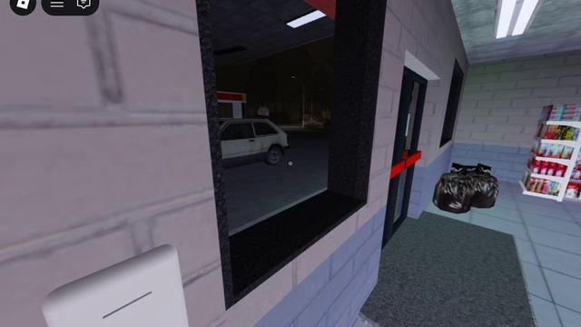 Заражённая заправка с Сергеем в Roblox