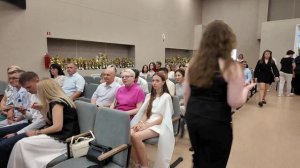 Зарисовка. Вручение аттестатов выпускникам Гимназии №6 г.Лангепаса. 27 июня 2026 года