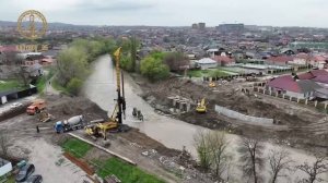 Рамзан Кадыров проверил стройплощадки  в Грозном