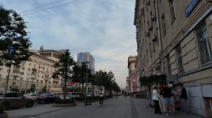 Вечер на Садовом кольце Новинский и Смоленский бульвары 🔥 Атмосфера Москвы