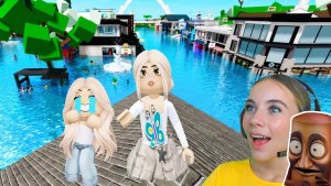 ВЫЖИВАНИЕ В ШТОРМ С НАВОДНЕНИЕМ В БРУКХЕЙВЕН в ROBLOX! С АЛЁНОЙ