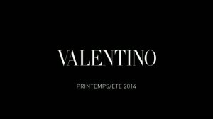 Показ женской коллекции Valentino весна-лето 2014