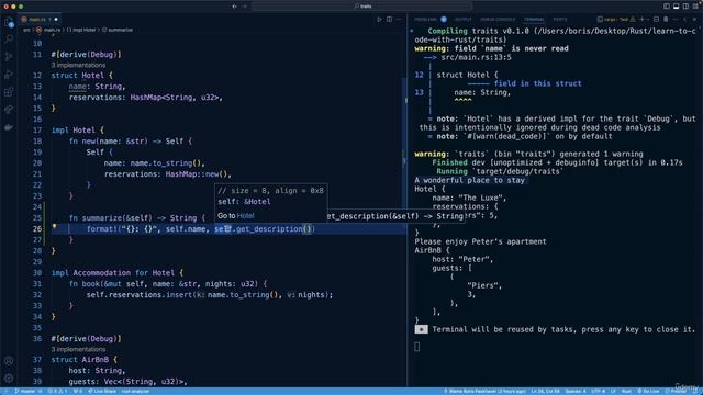 255. Calling Trait Method from Another Method смотреть онлайн