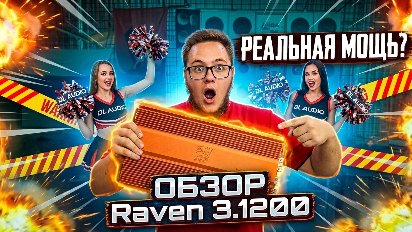ЧЕСТНЫЙ ТЕСТ УСИЛИТЕЛЯ DL AUDIO RAVEN 3.1200 ОБЗОР, МНЕНИЕ, ЗАМЕР МОЩНОСТИ В 4 ОМА смотреть онлайн