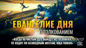 «Когда нечистый дух выйдет из человека, то ходит по безводным местам, ища покоя» / Евангелие дня