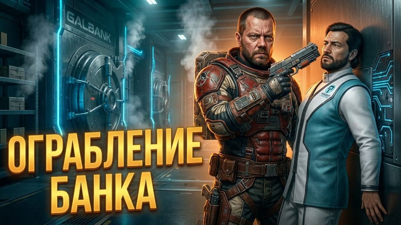 КАК ПРАВИЛЬНО ГРАБИТЬ БАНК? Starfield #18 Ограбление банка