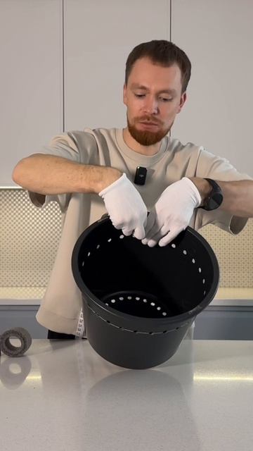 Секрет ровной формы кашпо из ротанга 🤫