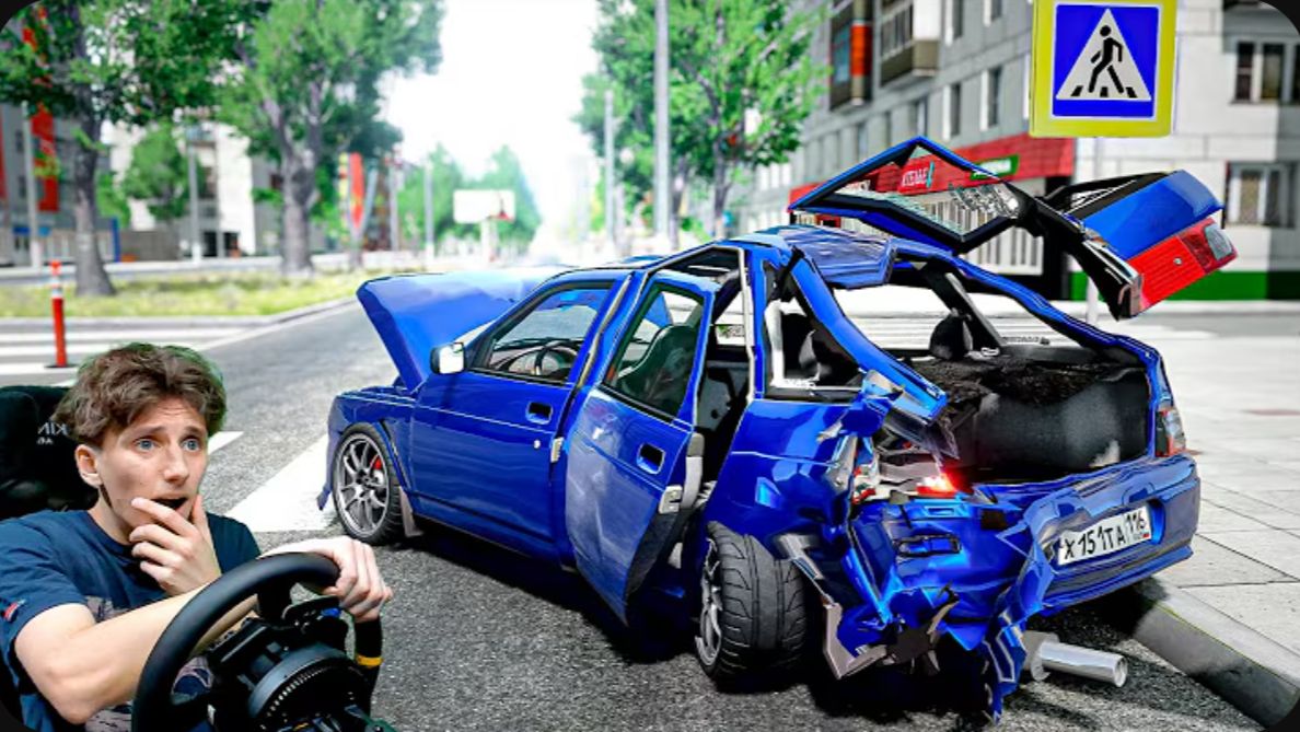 БАТЯ ПОДАРИЛ СЫНУ ВАЗ 2110 и попал в ДТП... ｜ РП ПЕРЕКУП В БИМКЕ ｜ BeamNG.drive смотреть онлайн