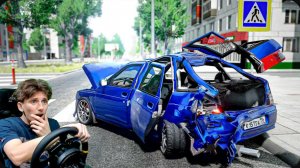БАТЯ ПОДАРИЛ СЫНУ ВАЗ 2110 и попал в ДТП... ｜ РП ПЕРЕКУП В БИМКЕ ｜ BeamNG.drive