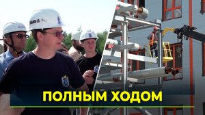 Тарко-Сале проверили ход работ на строительных площадках